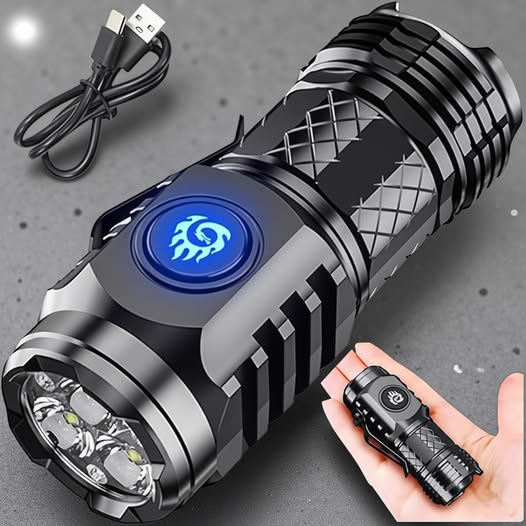 Mini LED Flashlight (High Power Light)